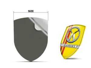 Mansory Logo Auto De Moda Duradero Máximo Pro Edición